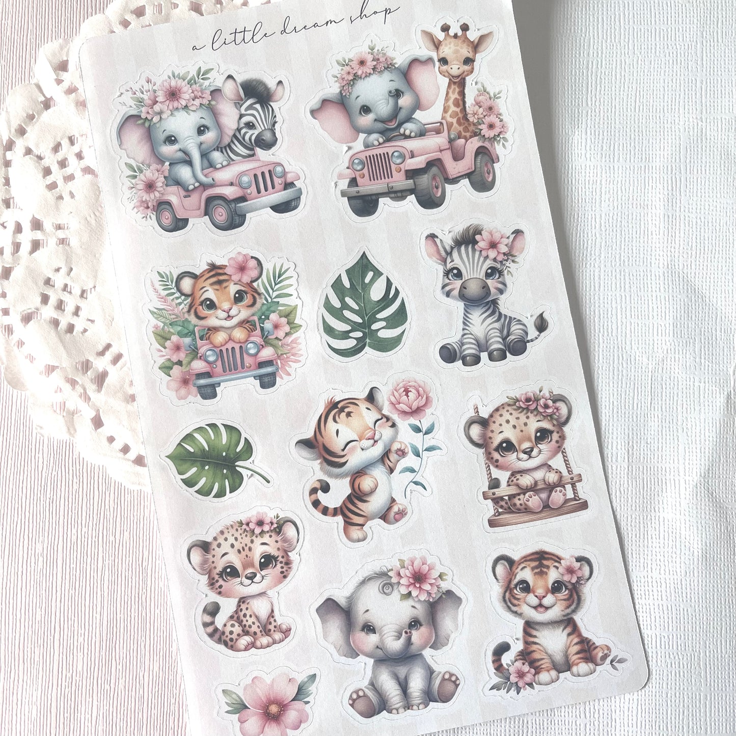 Safari - Decorative Stickers kit