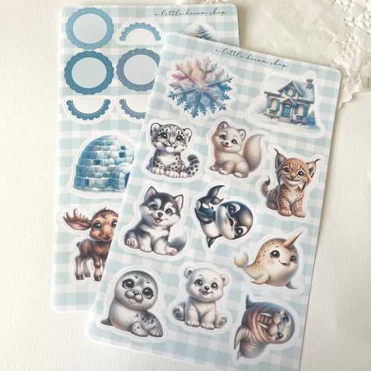 Artic - Decorative Stickers kit