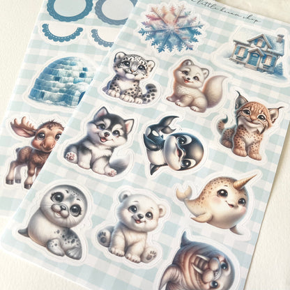 Artic - Decorative Stickers kit