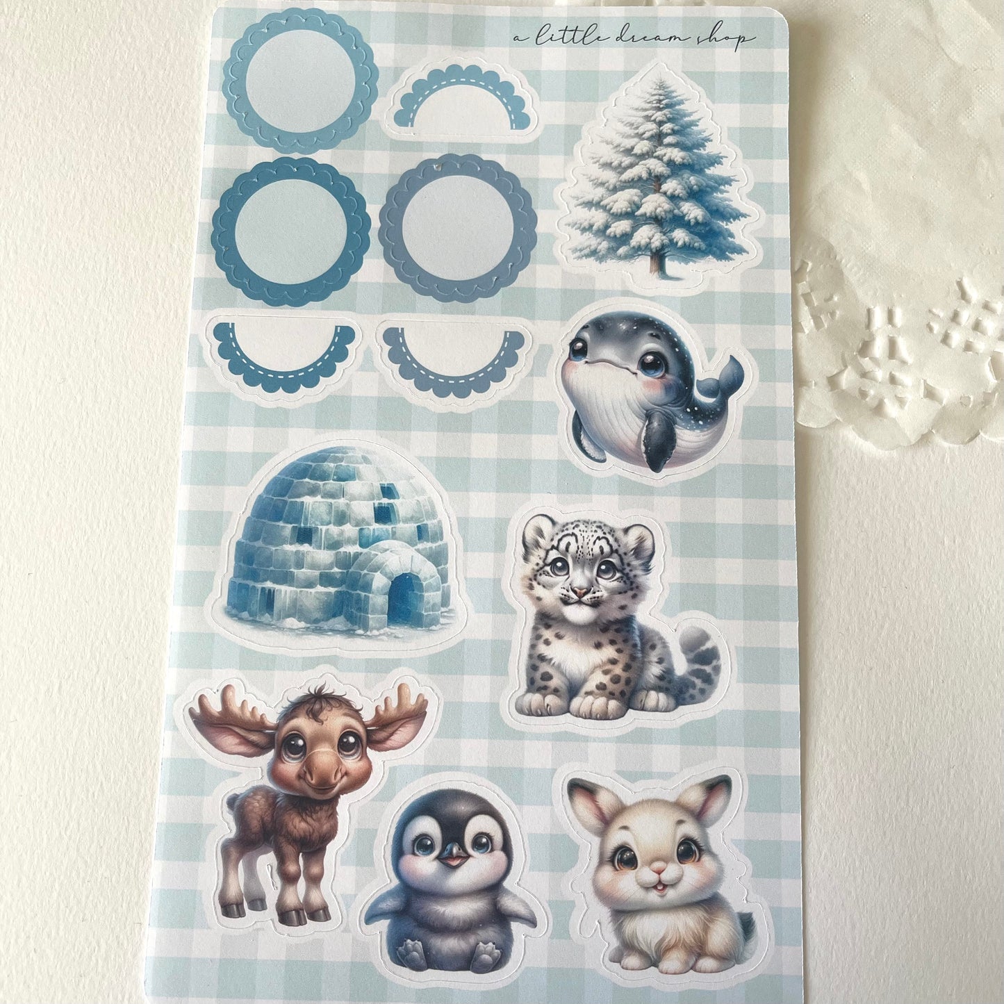 Artic - Decorative Stickers kit