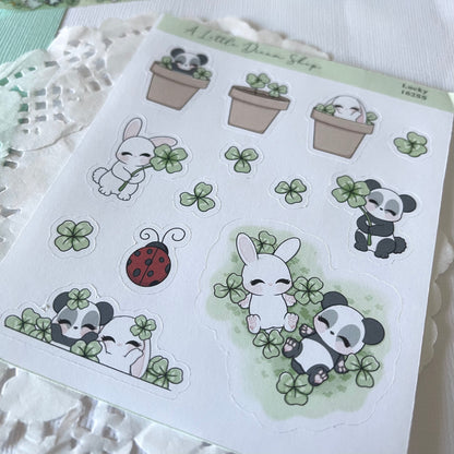 Lucky - Stickers Sheet