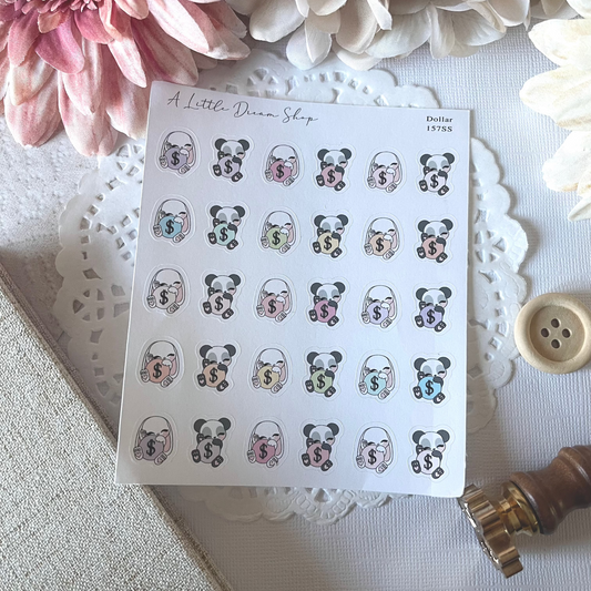 Dollar - Stickers Sheet