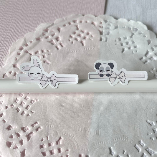 Bow Headers - Functional Stickers Sheet