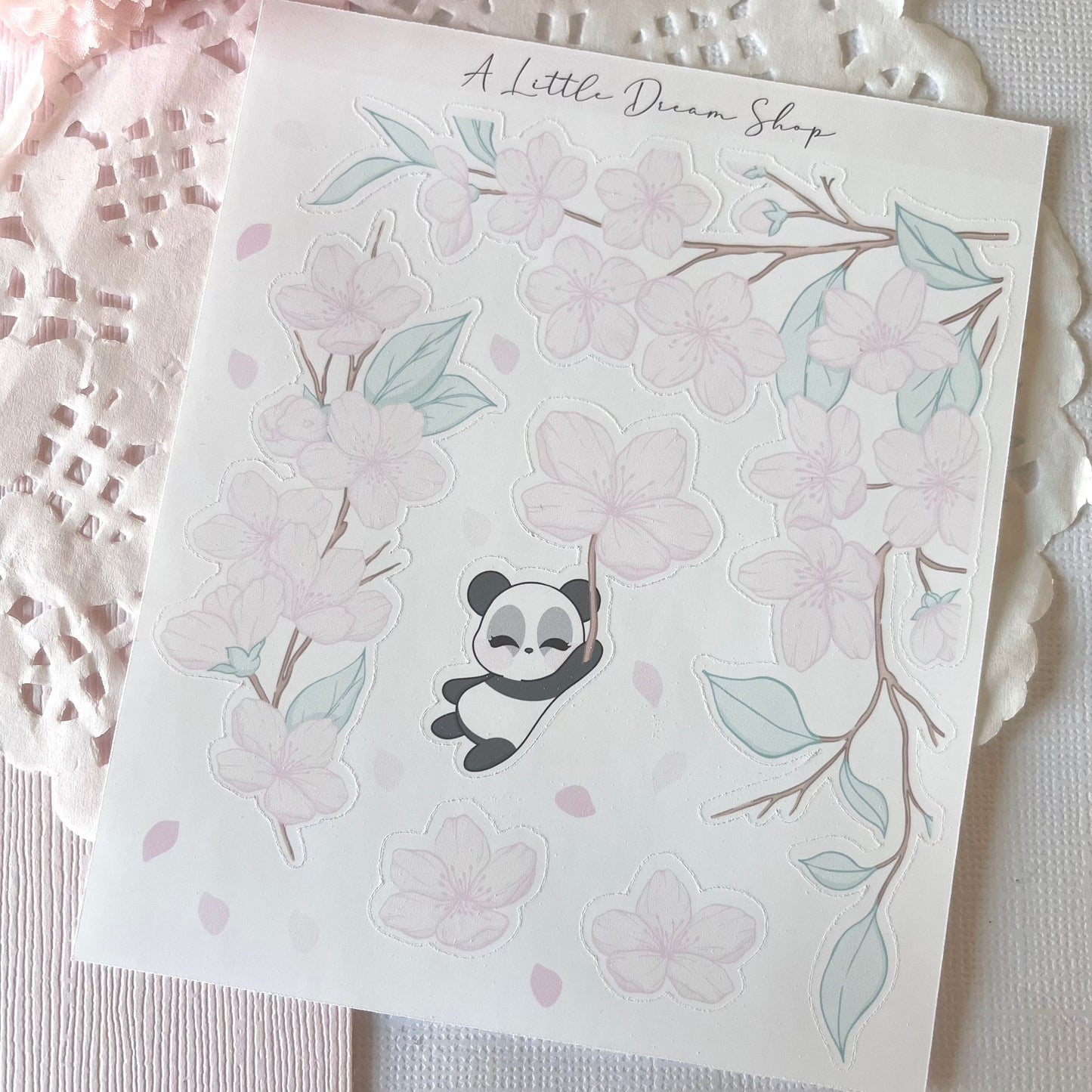 Cherry Blossom V2 - Decorative Stickers Kit