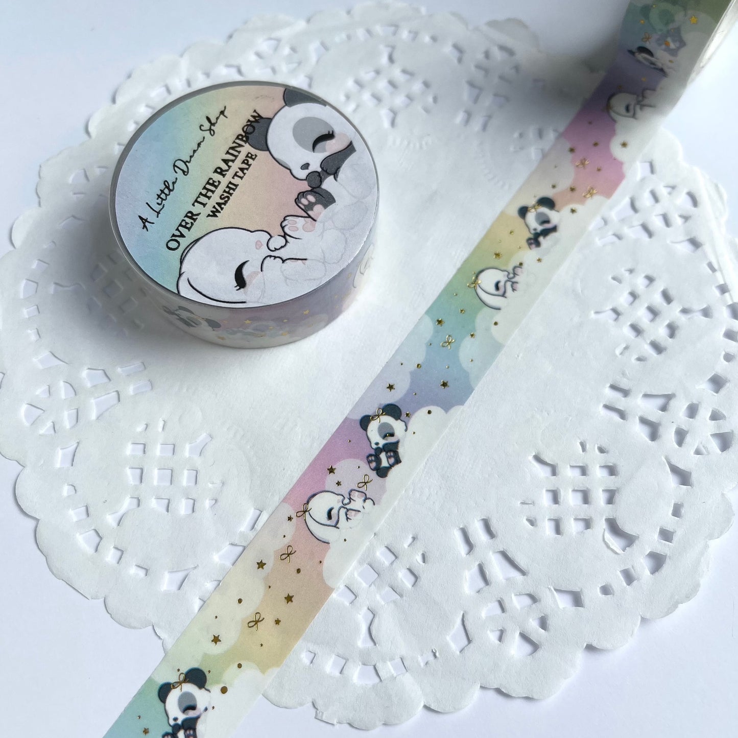 Over The Rainbow - washi tape