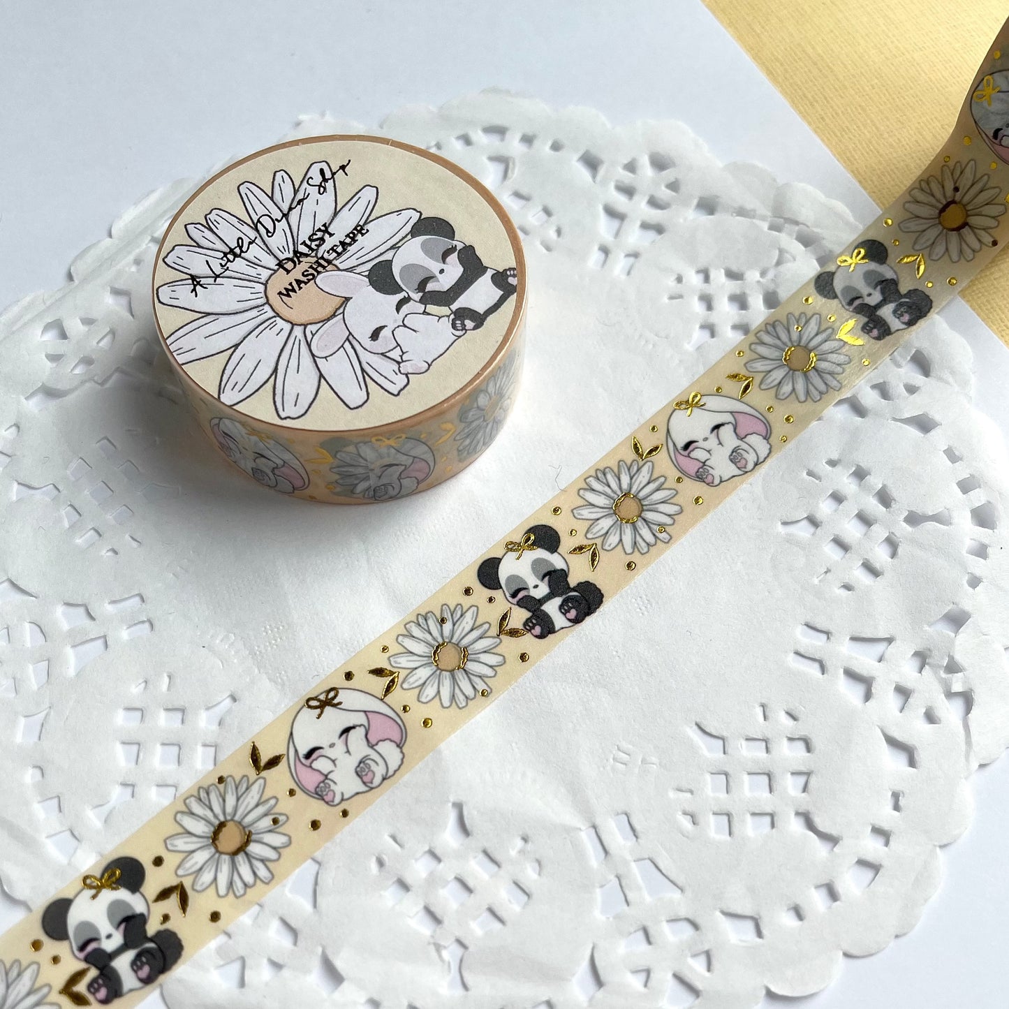 Daisy - washi tape