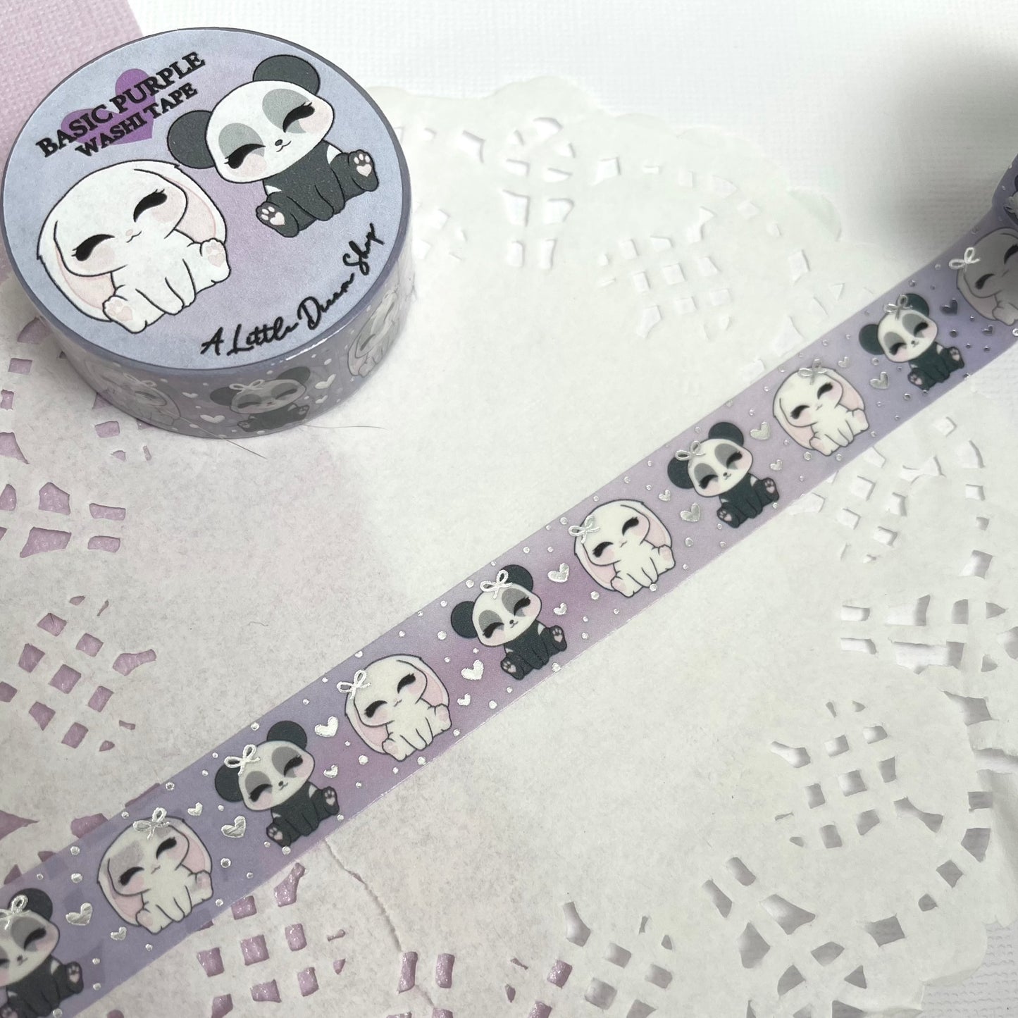 Basic Purple - Washi Tapes