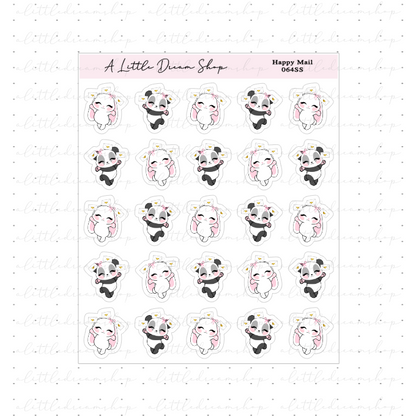 Happy Mail - Characters Stickers Sheet