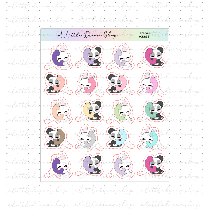 Phone - Stickers Sheet