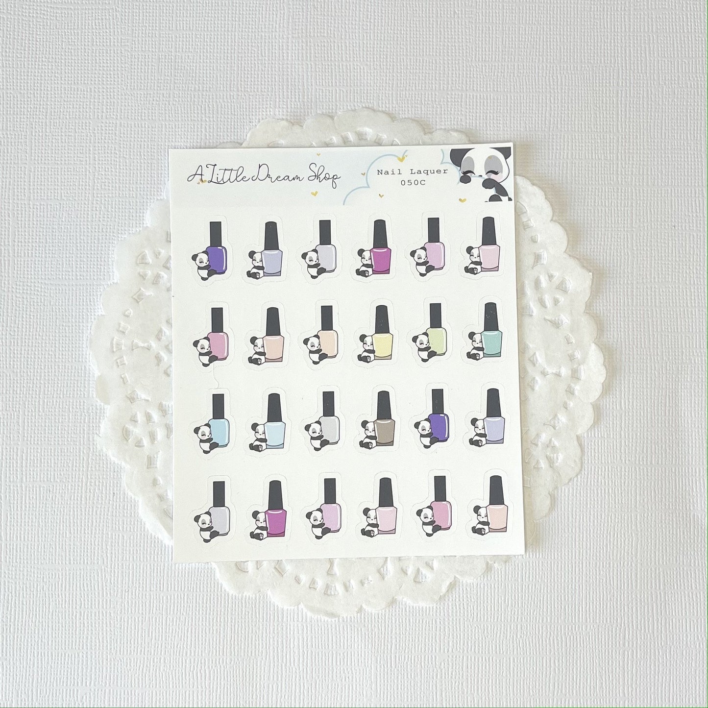 Nail Laquer - Stickers Sheet