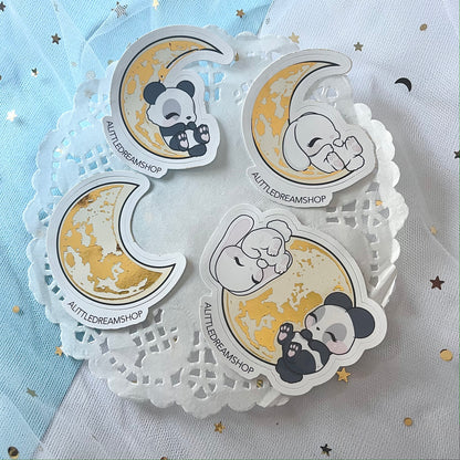 Moon Phases - Vinyl Stickers Set