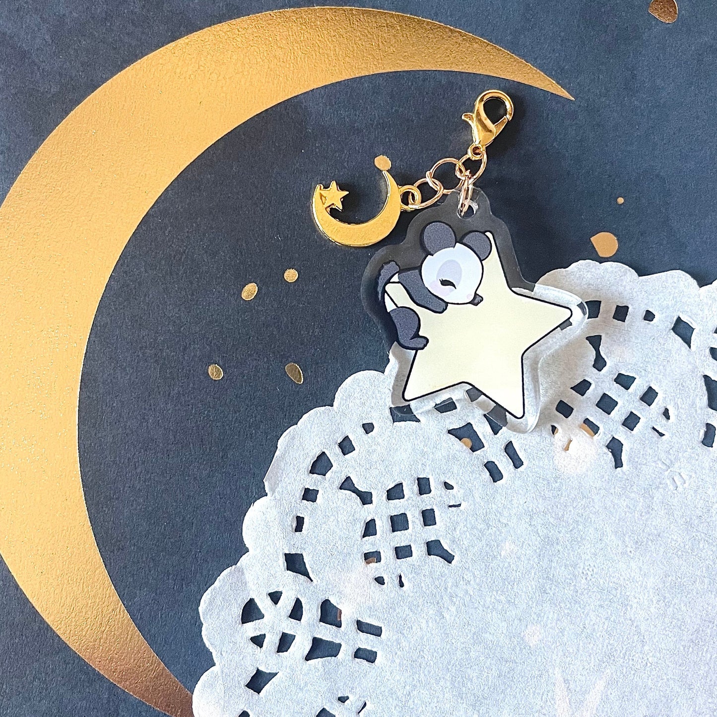 Cookie Charm - Moon and Star