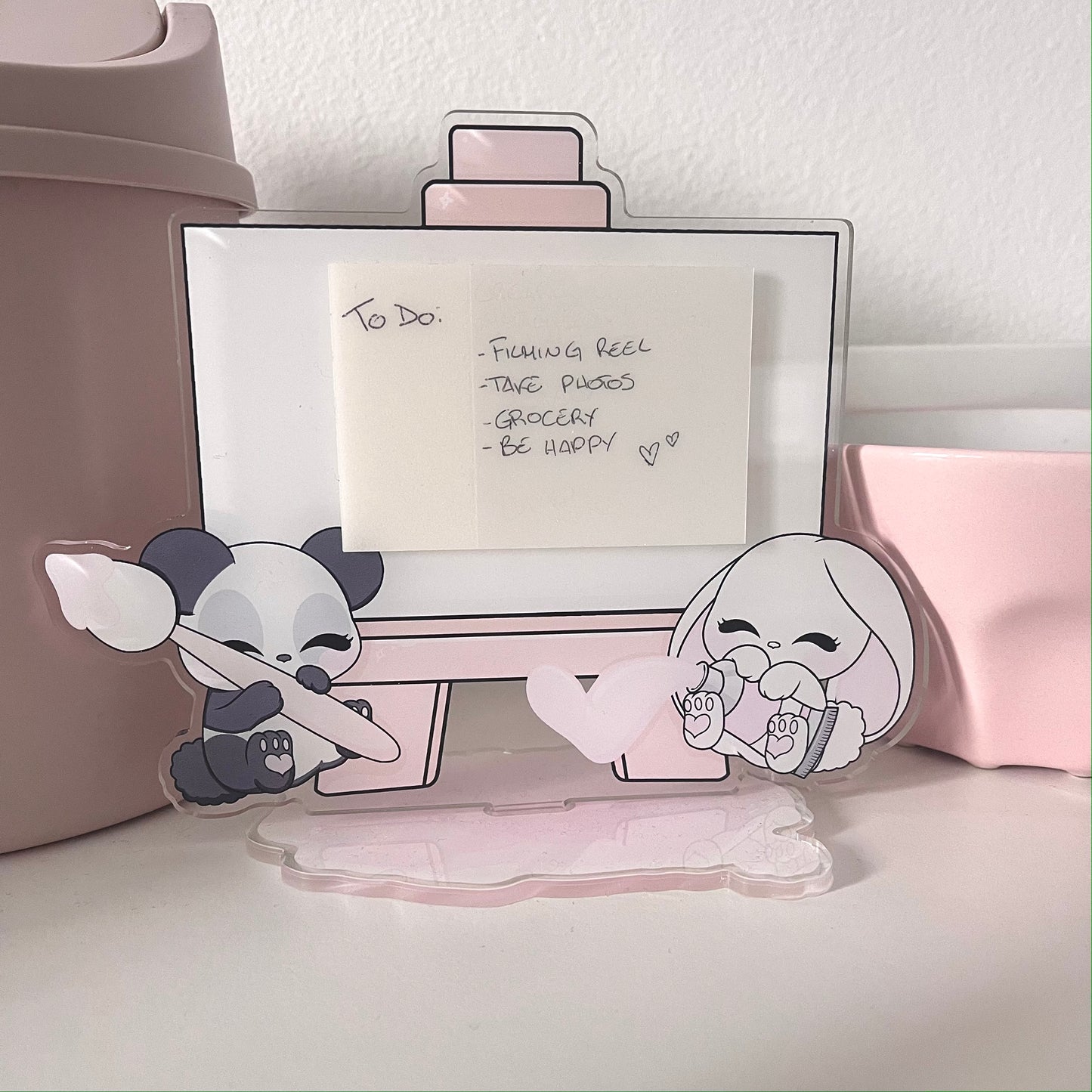 White Board / Post it Stand - Angèly & Cookie Artist