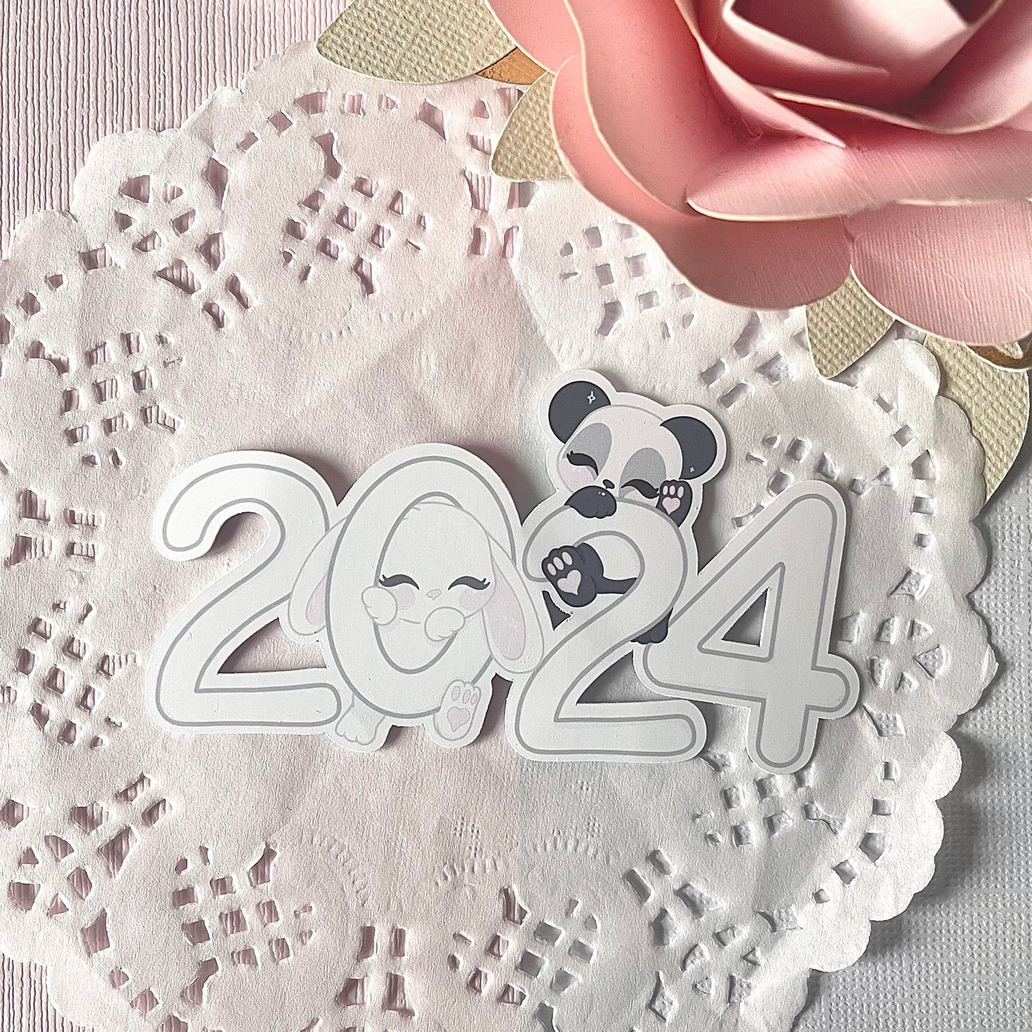 Angèly & Cookie Vinyl Stickers Die Cuts - 2024