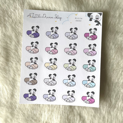 Pills - Character Stickers Sheet