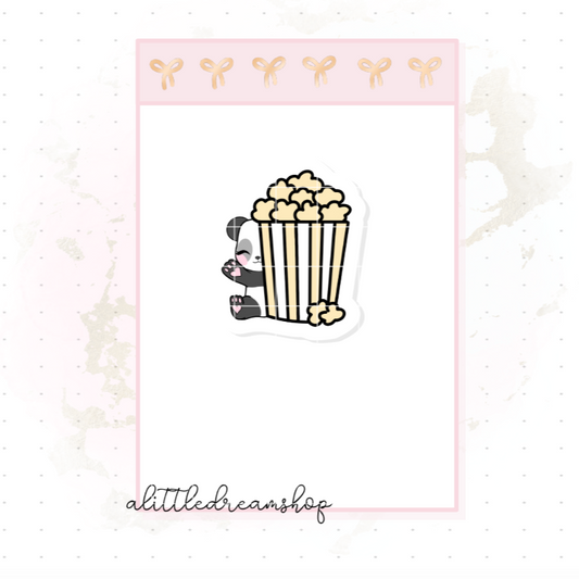 Popcorn - Character Stickers Sheet