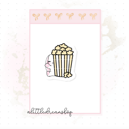 Popcorn - Character Stickers Sheet
