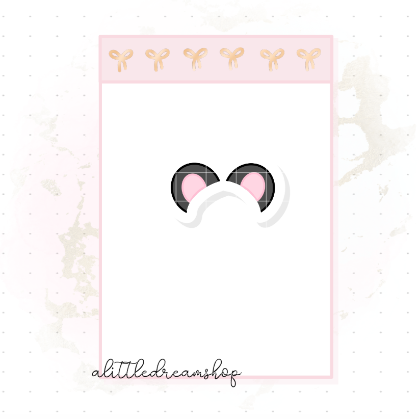 Panda Ears - Stickers Sheet