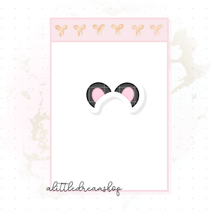 Panda Ears - Character Stickers Sheet