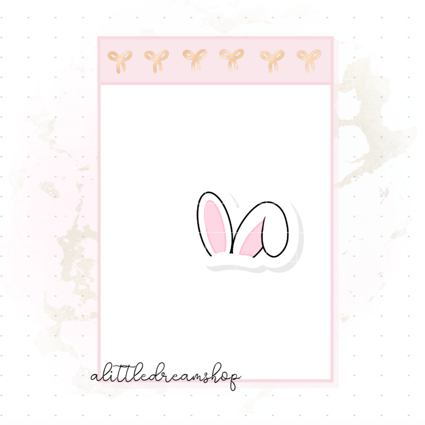 Bunny Ears - Characters Stickers Sheet
