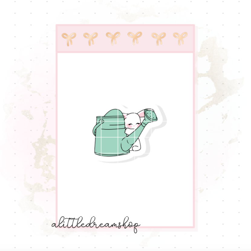 Watering Can - Stickers Sheet