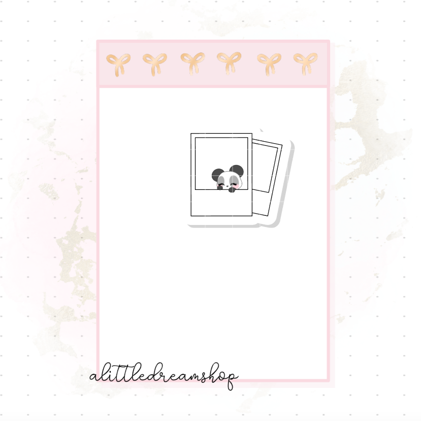 Polaroid - Character Stickers Sheet
