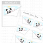 Corner Design - Stickers Sheet - MORE DESIGNS AVAILABLE